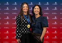 Ellis Stevenson, left, won gold at SkillELECTRIC