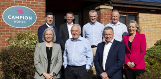 Senior leadership team at Campion Homes