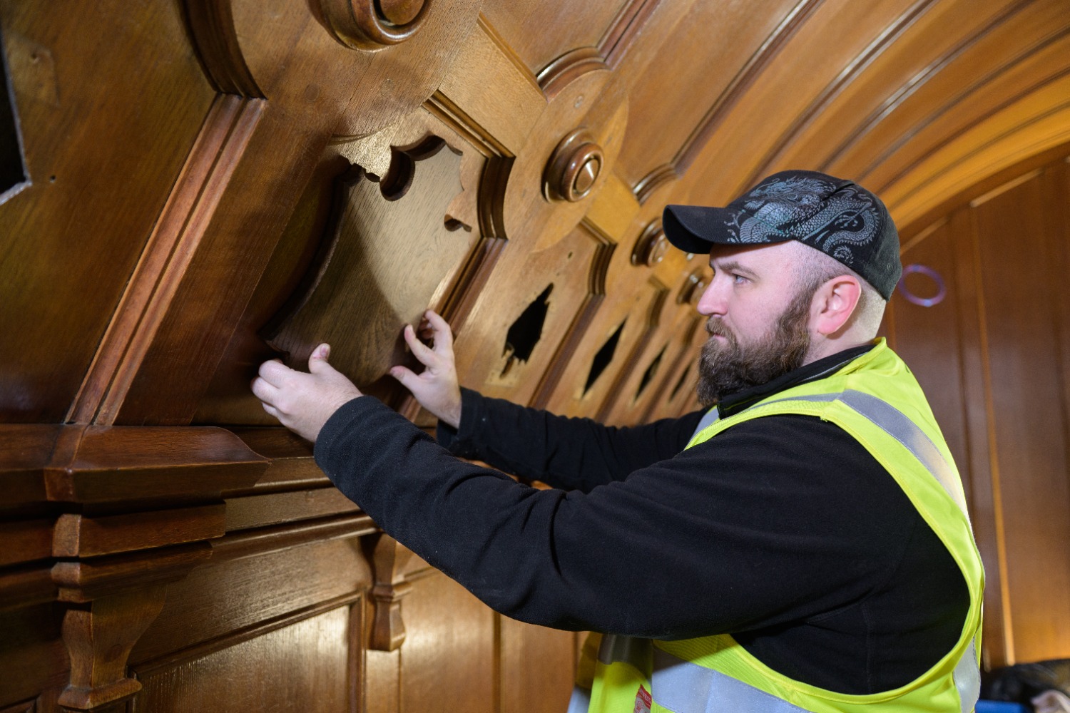 John Lamb, Third Year Apprentice Joiner at Historic Environment Scotland