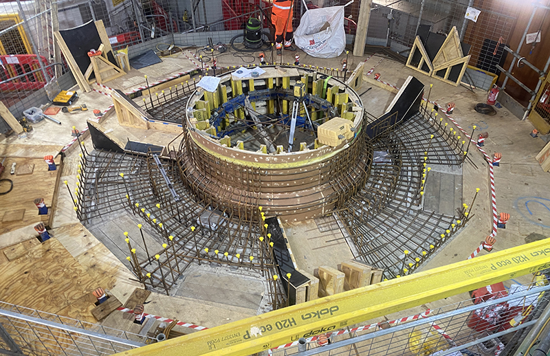 Doka formwork system in Perthshire hydro project
