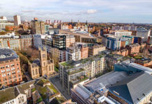 CGI of Glasgow Merchant City development