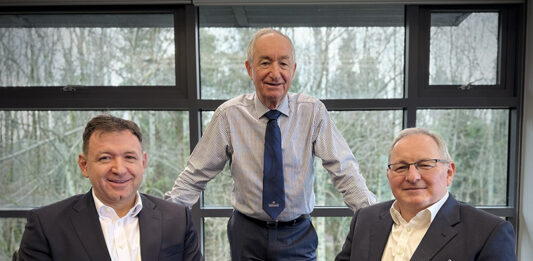 Robertson appoints new chairman as founder steps back from daily involvement L-R: Elliot Robertson, Sir Bill Robertson, John Watson
