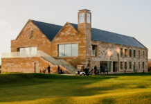 Royal Dornoch Golf Club clubhouse