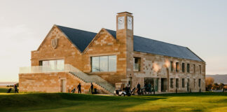 Royal Dornoch Golf Club clubhouse