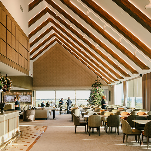 Royal Dornoch Golf Club clubhouse