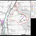 Priestgill Wind Farm site map
