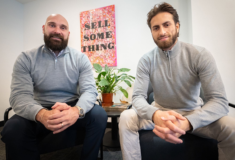 Prime Property Auctions  co-owners John Morris (left) and Luis Guarin