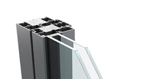 Aluminium tilt and turn window