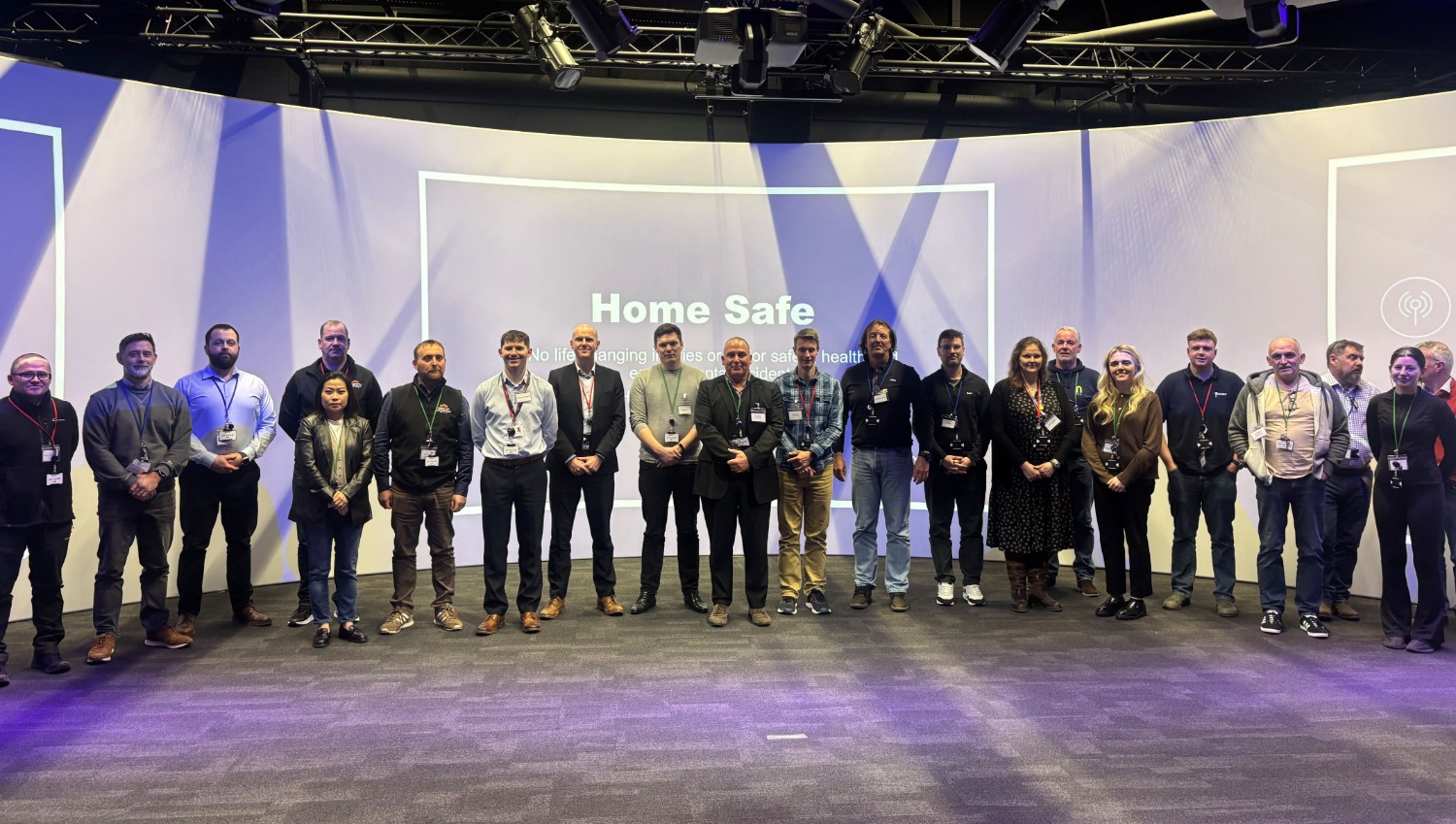 Group photo of attendees