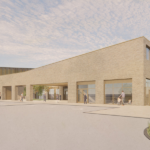 Artist's impression of school