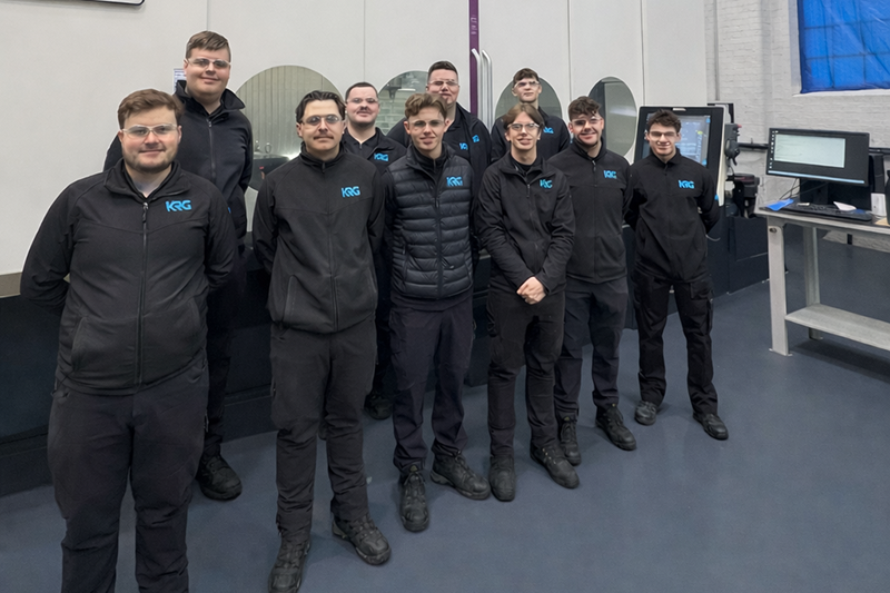 KRG Specialist Engineering apprentices