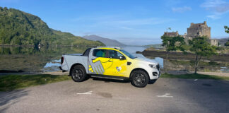 Union Technical car in Millport