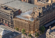 Concept design for Glasgow’s fire-damaged Union Corner