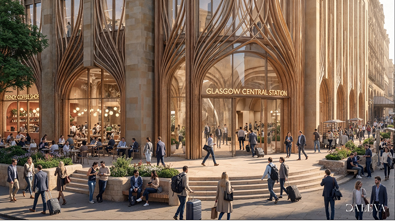 Concept design for Glasgow’s fire-damaged Union Corner