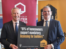 Gideon Amos MP and FMB CEO Brian Berry