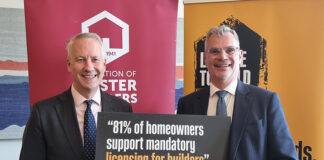 Gideon Amos MP and FMB CEO Brian Berry