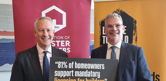 Gideon Amos MP and FMB CEO Brian Berry