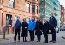 Chris Murray, CCG Development and Marketing Manager Irene McFarlane, CEO Linthouse HA Fraser McKay, Relationship Director, CAF Bank Alison Taylor, CEO CAF Bank Carol Stuart, Chief People Officer Jonathan Moon, Chief of Staff and Head of Sustainability, CAF Bank