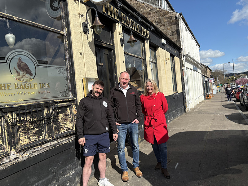 Barry Munro, Mat Ruman and Kerry Jukes