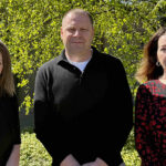 L-R: Juliet Mallace (CECA Scotland Academy); David MacDonald (CECA Scotland); and Annmaria Coletta (BAM)