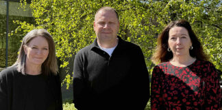 L-R: Juliet Mallace (CECA Scotland Academy); David MacDonald (CECA Scotland); and Annmaria Coletta (BAM)