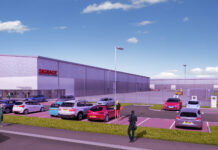 CGI of new industrial hub in Rosyth