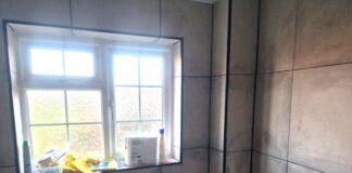 Botched bathroom project