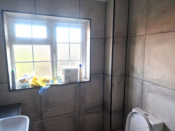 Botched bathroom project