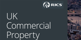 Screenshot of RICS Commercial Property Monitor