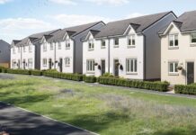 Taylor Wimpey East Scotland typical street scene