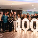 Mactaggart & Mickel achieves £100,000 fundraising target in milestone year Mactaggart and Mickel team gathering to mark reaching the £100,000 fundraising target