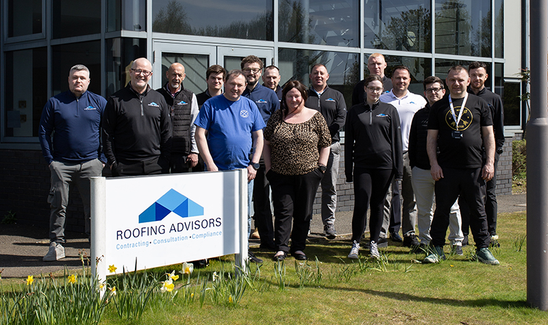 Roofing Advisors (UK) team photo
