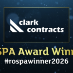 Clark Contracts honoured for 20 years of health and safety excellence Clark Contracts Rospa award