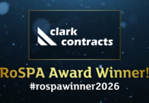 Clark Contracts honoured for 20 years of health and safety excellence Clark Contracts Rospa award