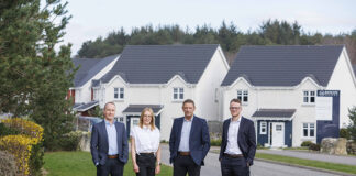 L-R: Andrew Tweedie, Kate Dick, Jamie Tosh, James Adamson