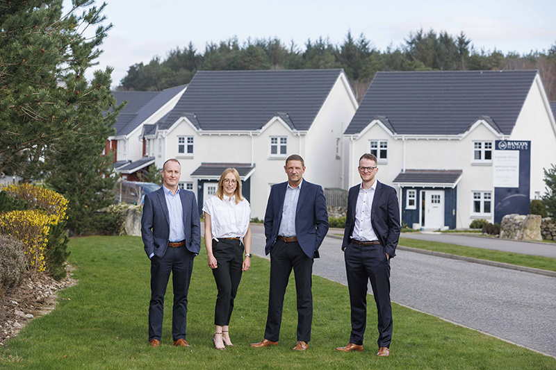 L-R: Andrew Tweedie, Kate Dick, Jamie Tosh, James Adamson