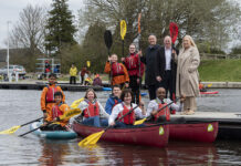 Watersports training at Winchburgh Marina