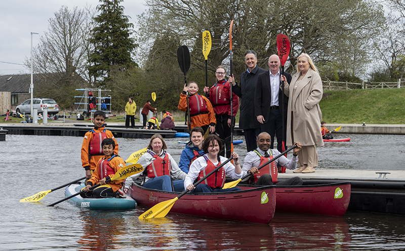 Watersports training at Winchburgh Marina