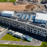 Passivhaus roof at Perth High School