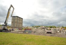 North Lanarkshire Council tower
