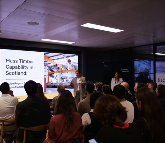 BE-ST delivers ten events over three days at Futurebuild 2026 BE-ST event at Scotland House