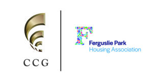 CCG and Ferguslie Park Housing Association dual logo