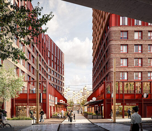 CGI of Glasgow Chinatown plans