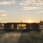Off-grid Ayrshire home to integrate sustainability at every turn CGI of Black Swan House