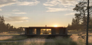CGI of Black Swan House
