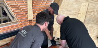Roofing skills demonstrations