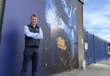 Jonny Jenkins, managing director of Jenkins Fabrications, at the business's new Bankside base