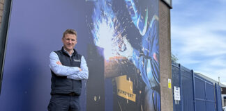 Jonny Jenkins, managing director of Jenkins Fabrications, at the business's new Bankside base