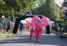 Fancy dress at Kirkcaldy Parks Running Festival