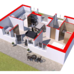 Artist impression of Kelloholm development